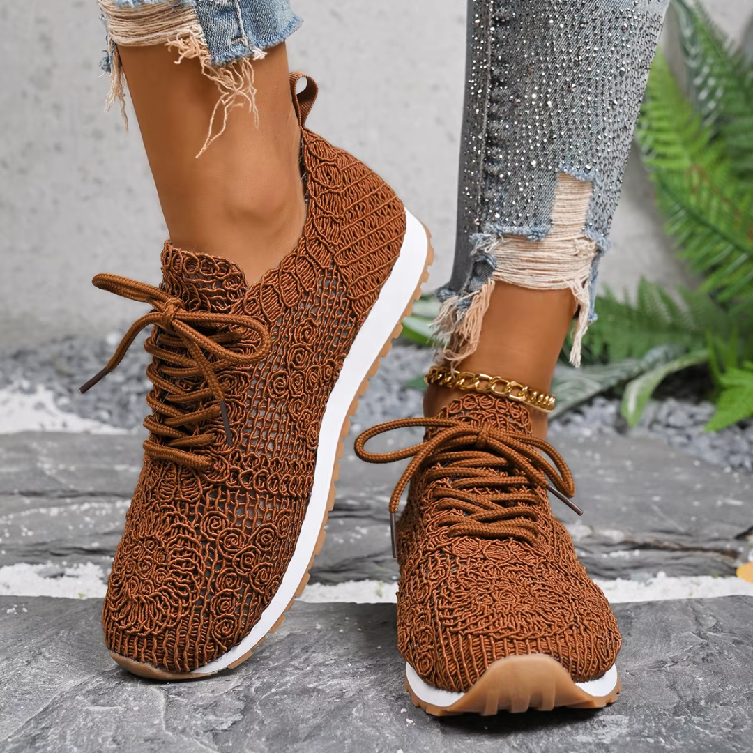 Chloe™| Ferana Orthopedic Lace Sneakers