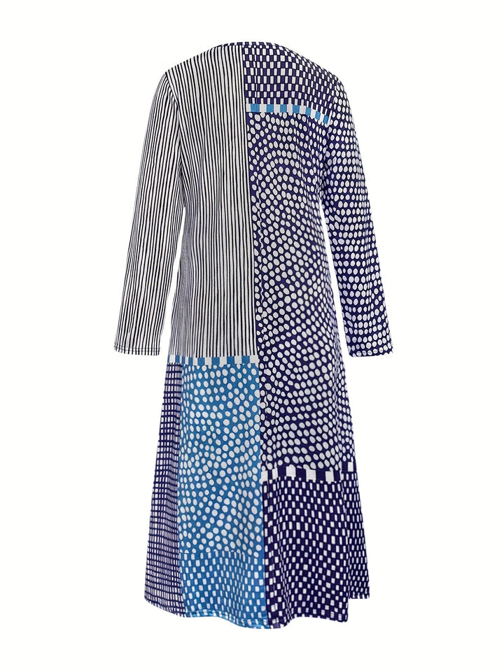 Harper | Breezy Patchwork Beach Dress