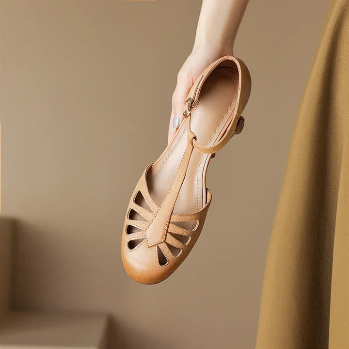 Chloe™| Sacha Elegant T-Strap Sandals