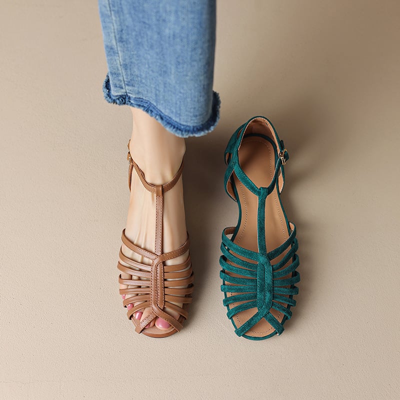 Chloe™| Cishara T-Strap Sandals