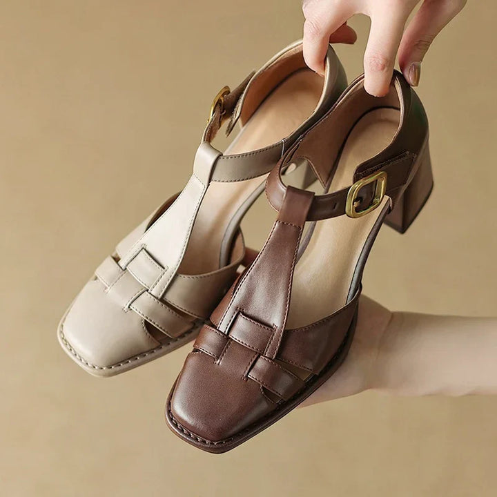Chloe™| Michela Square Toe Sandals