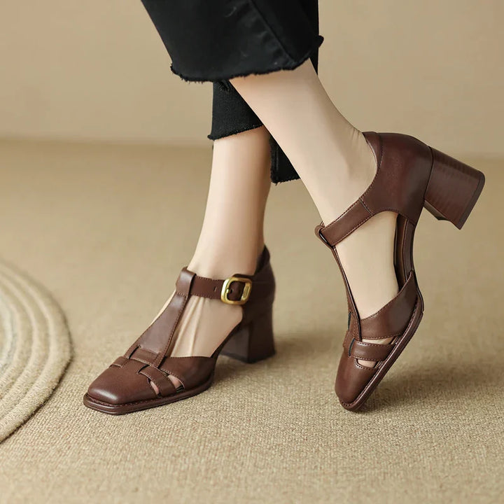 Chloe™| Michela Square Toe Sandals