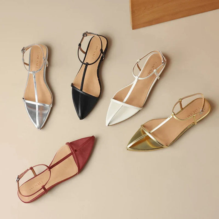 Chloe™| Laney Elegant Flat Sandals