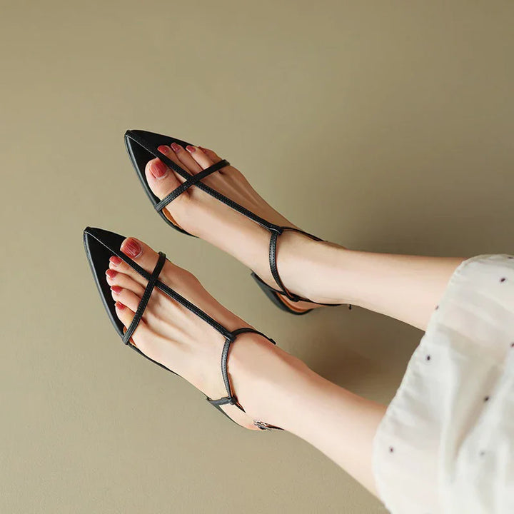 Chloe™| Laney Elegant Flat Sandals