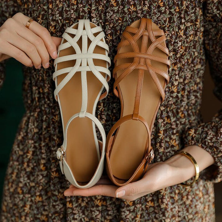 Chloe™| Monroe T-Strap Sandals