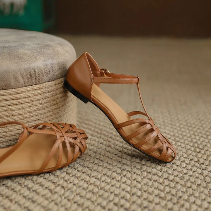 Chloe™| Monroe T-Strap Sandals