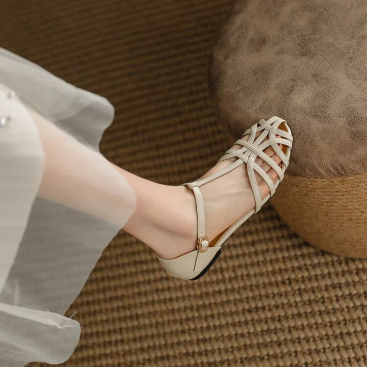 Chloe™| Monroe T-Strap Sandals