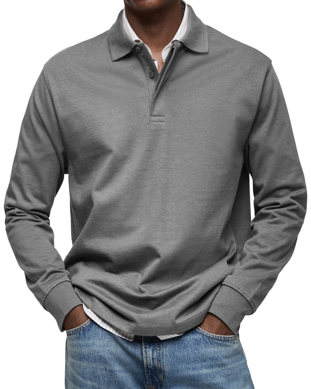 Richard™ | Casual Polo Shirt with Long Sleeves