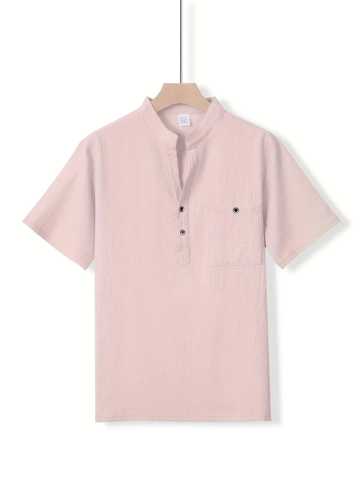 Markos | Casual Short Sleeve Shirt with Buttons