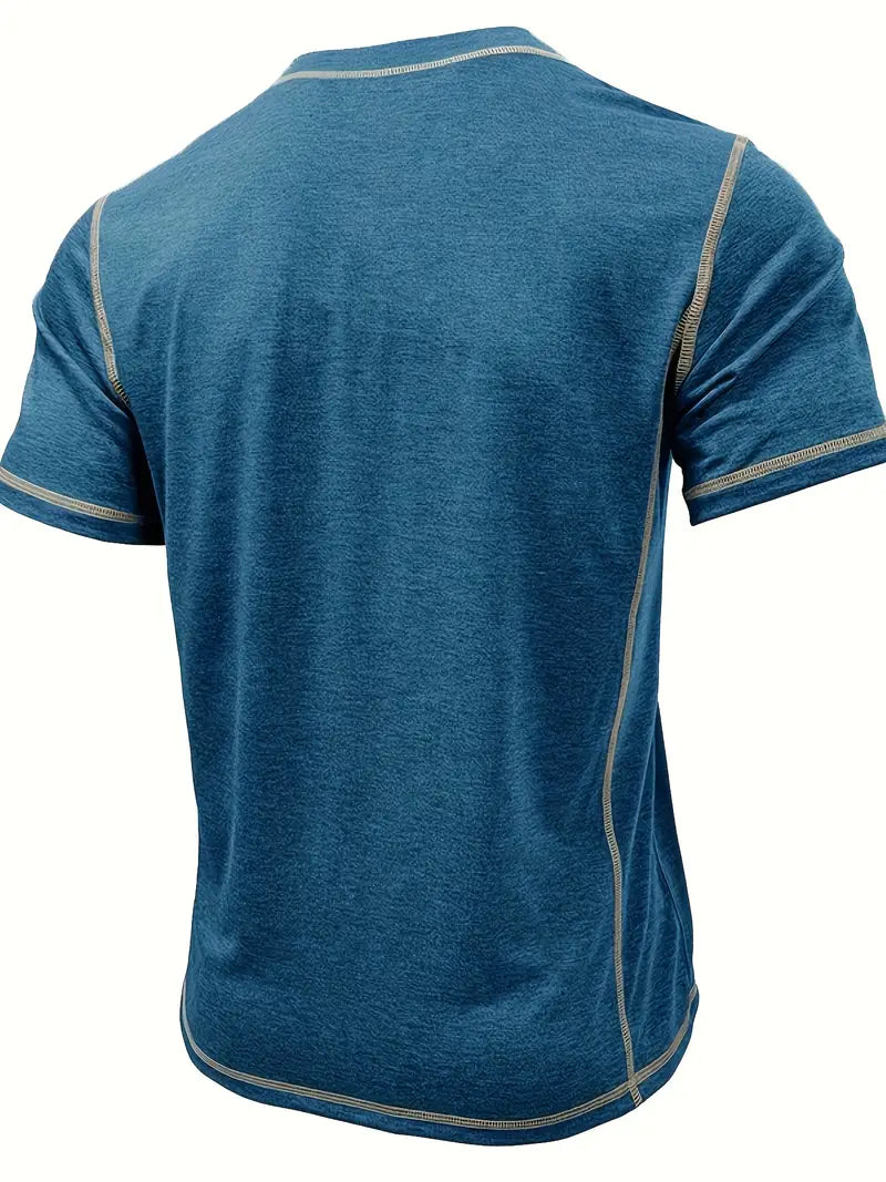 Orazio™ | Short Sleeve T-Shirt with Buttons