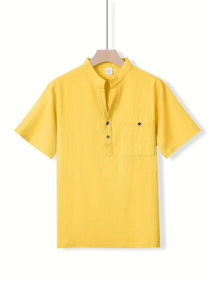Markos | Casual Short Sleeve Shirt with Buttons