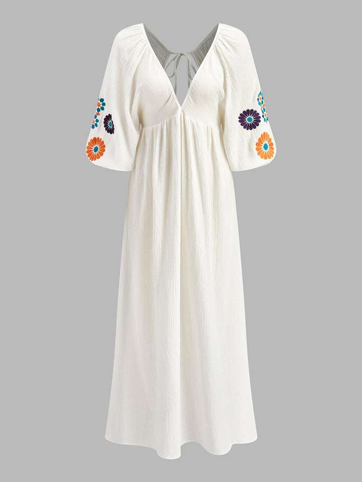 Grace | Easy Bloom Floral Pocket Midi Dress