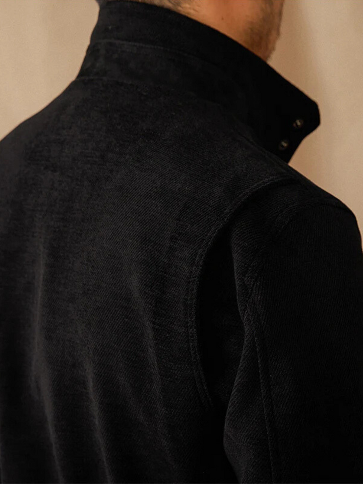 Wool Multi-Pocket Jacket Black