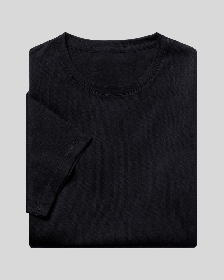 Signature Supima T-shirt – Deep Black