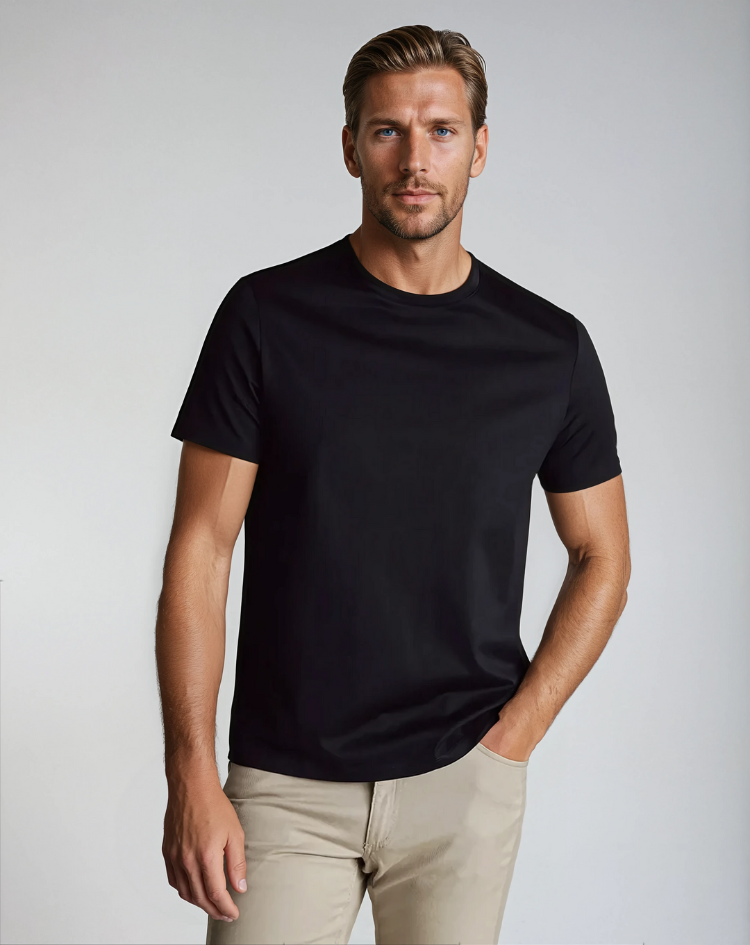 Signature Supima T-shirt – Deep Black