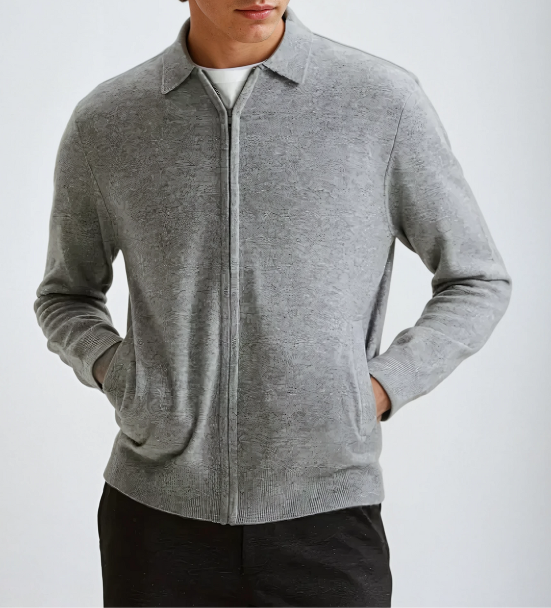Cashmere Jacket Gray