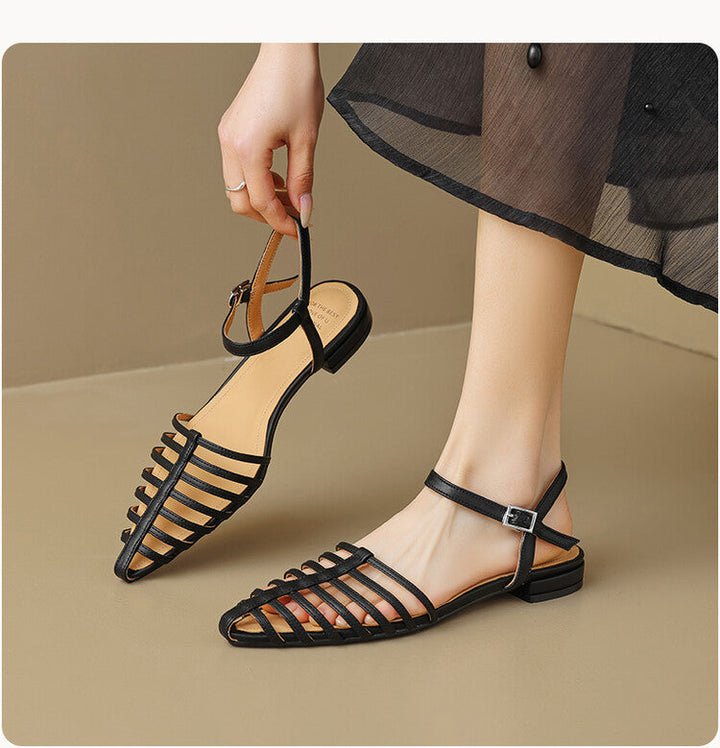 Chloe™| Kiara Elegant Flat Sandals