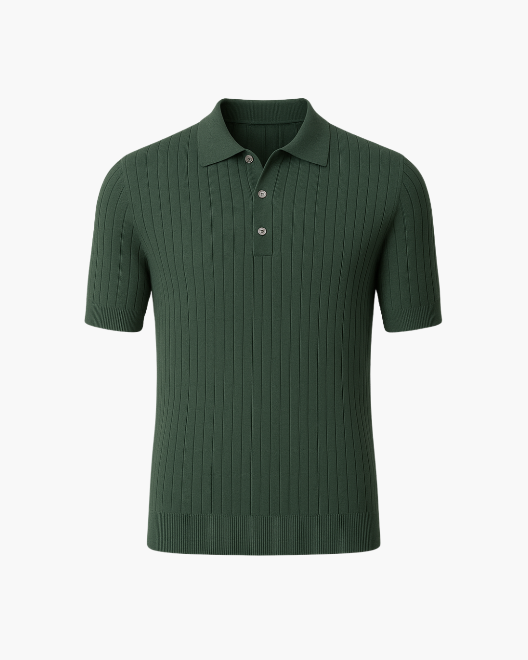 Donte™ | Short-Sleeved Knitted Polo Shirt