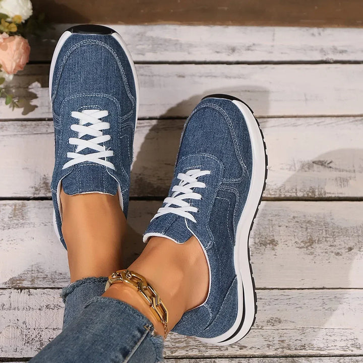 Chloe™| Denim Sneakers