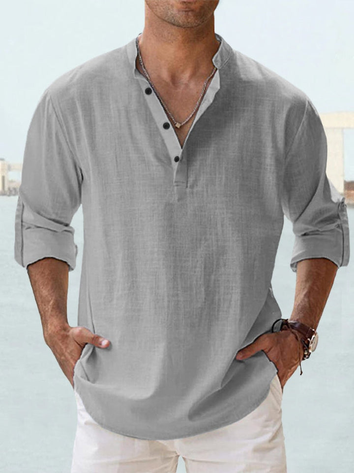 Charlie™ | Breathable Linen Shirt