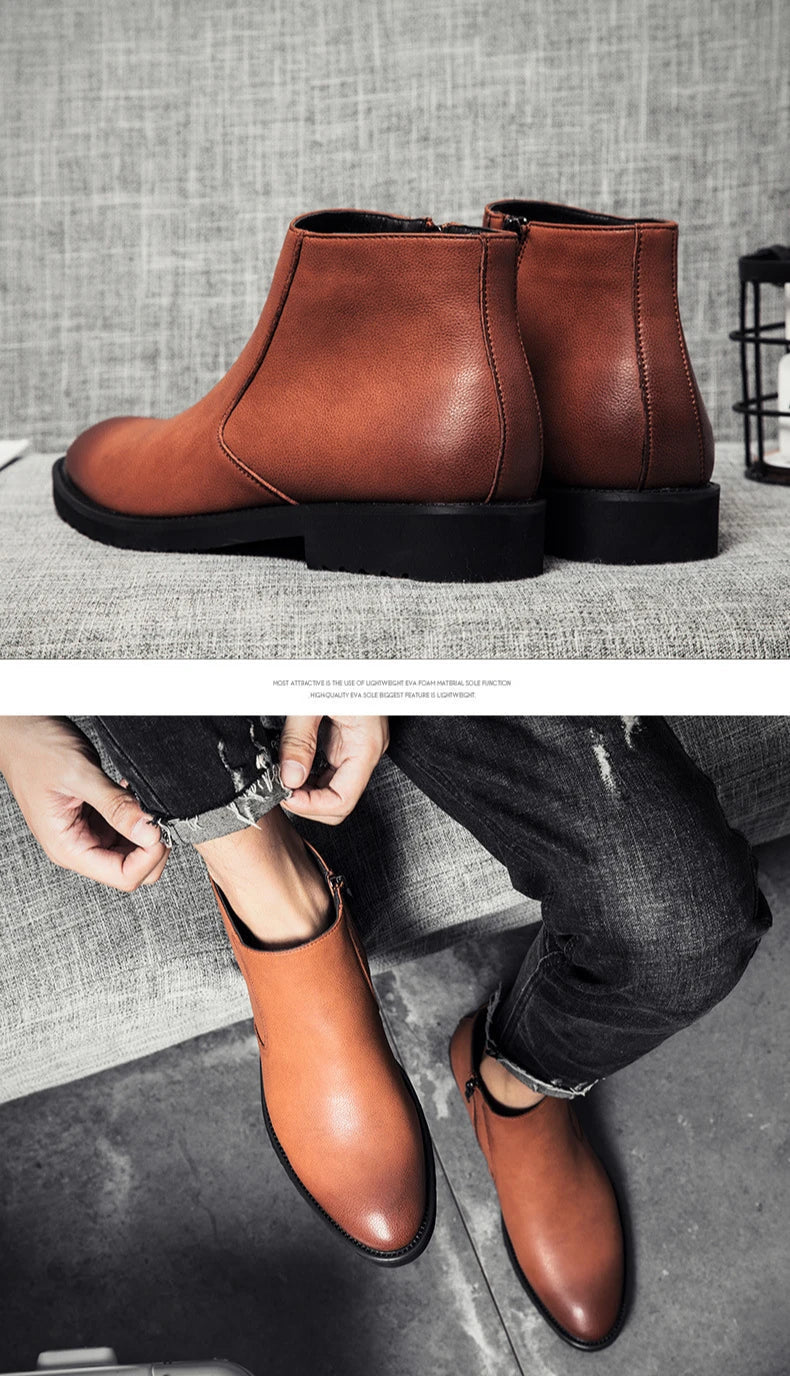 Erik™ | Spring Fashion Leather Boots for Men