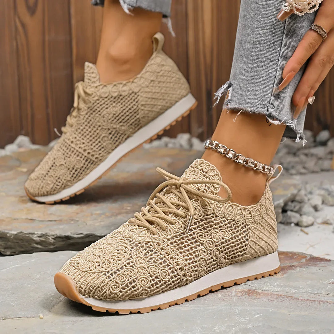 Chloe™| Ferana Orthopedic Lace Sneakers