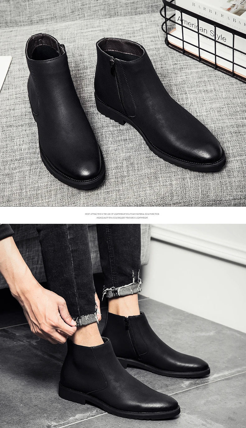 Erik™ | Spring Fashion Leather Boots for Men