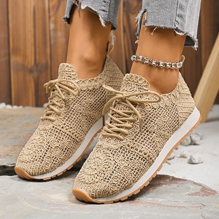 Chloe™| Ferana Orthopedic Lace Sneakers