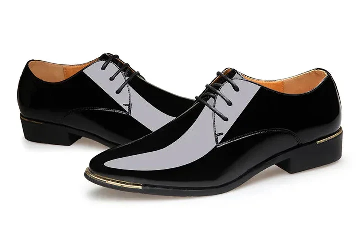 Henry™ | British Style Patent Leather Shoes for Men