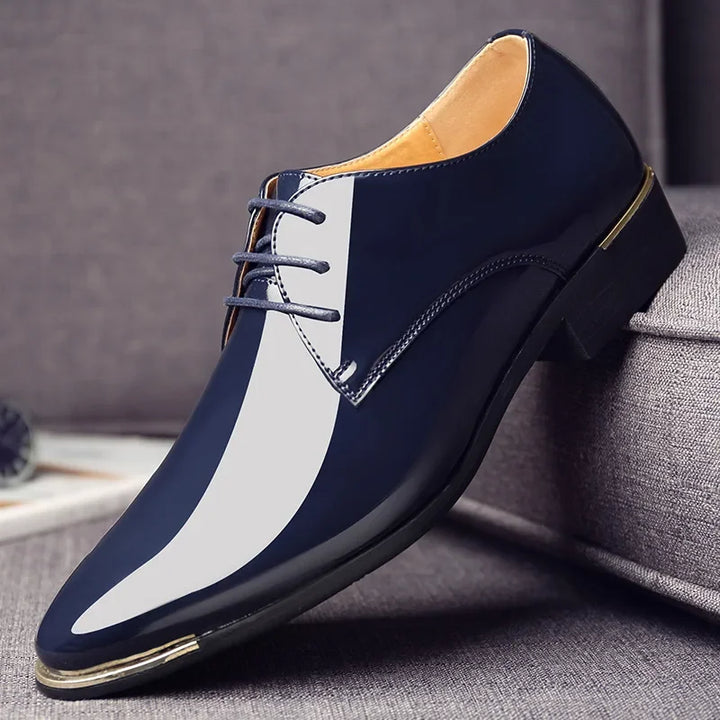 Henry™ | British Style Patent Leather Shoes for Men