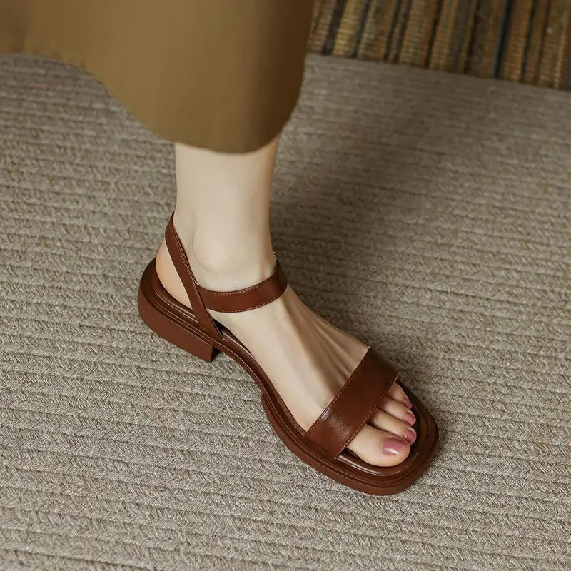 Chloe™| Juneya Leather Sandals