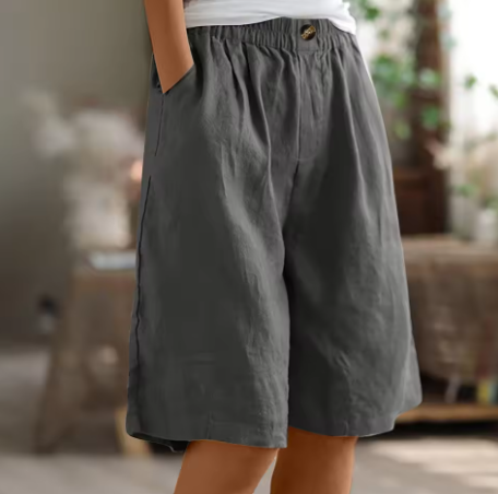 Ellen | Breezy Everyday Linen Shorts