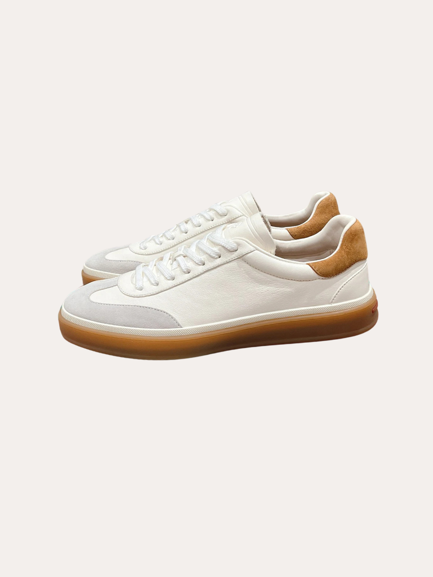 Leather Sneakers White