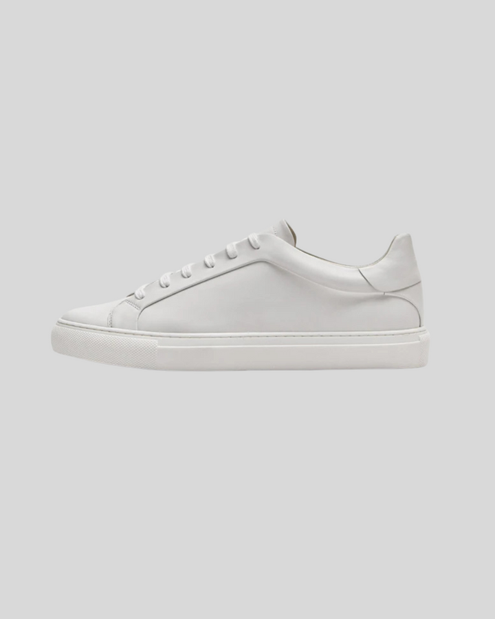 Leather Oxford Sneakers - White
