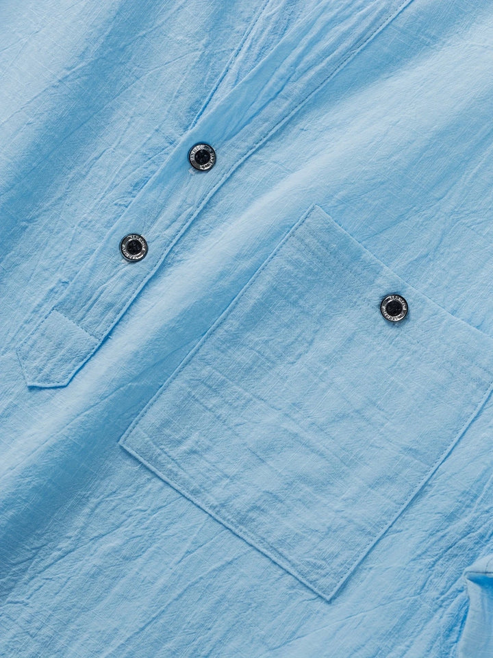 Markos | Casual Short Sleeve Shirt with Buttons