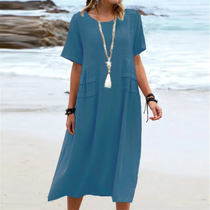 Ellie | Breezy Pocketed Beach Dress