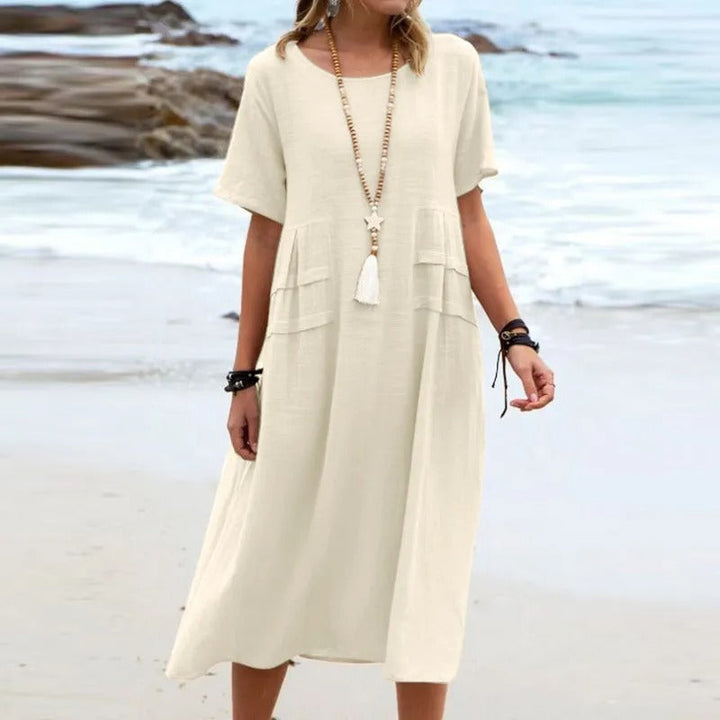 Ellie | Breezy Pocketed Beach Dress