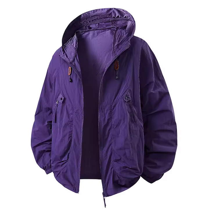 Carter™ - Outdoor Waterproof Windbreaker Jacket with Adjustable Hood