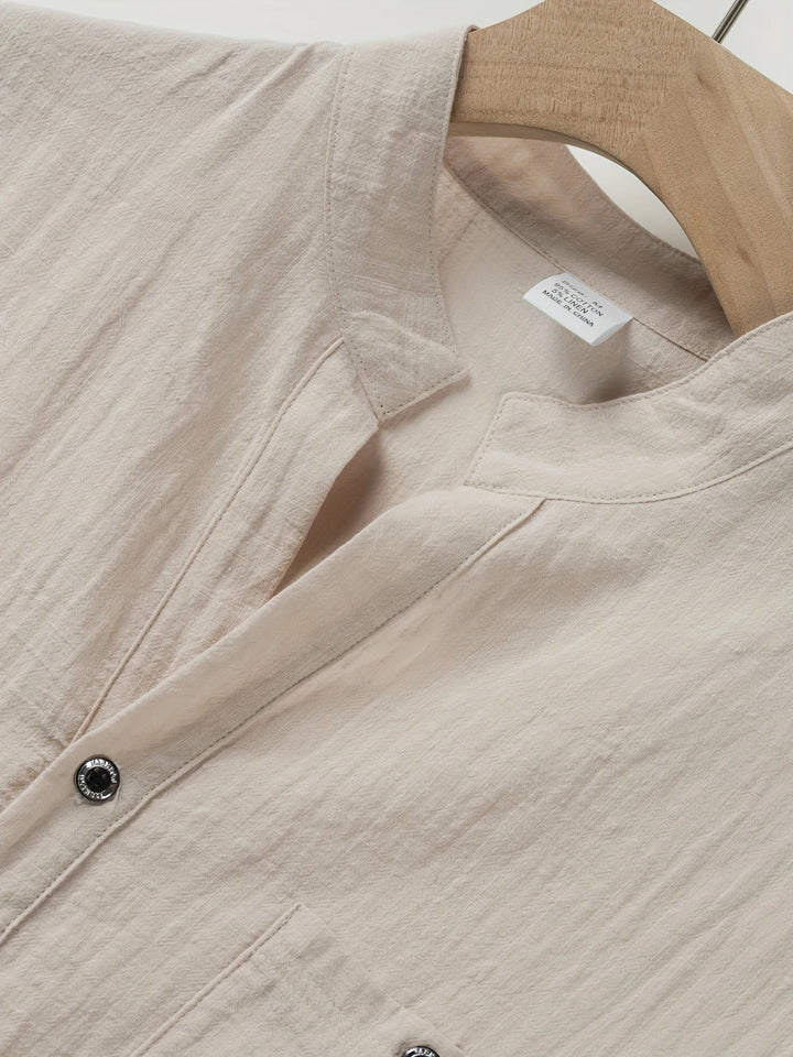 Markos | Casual Short Sleeve Shirt with Buttons