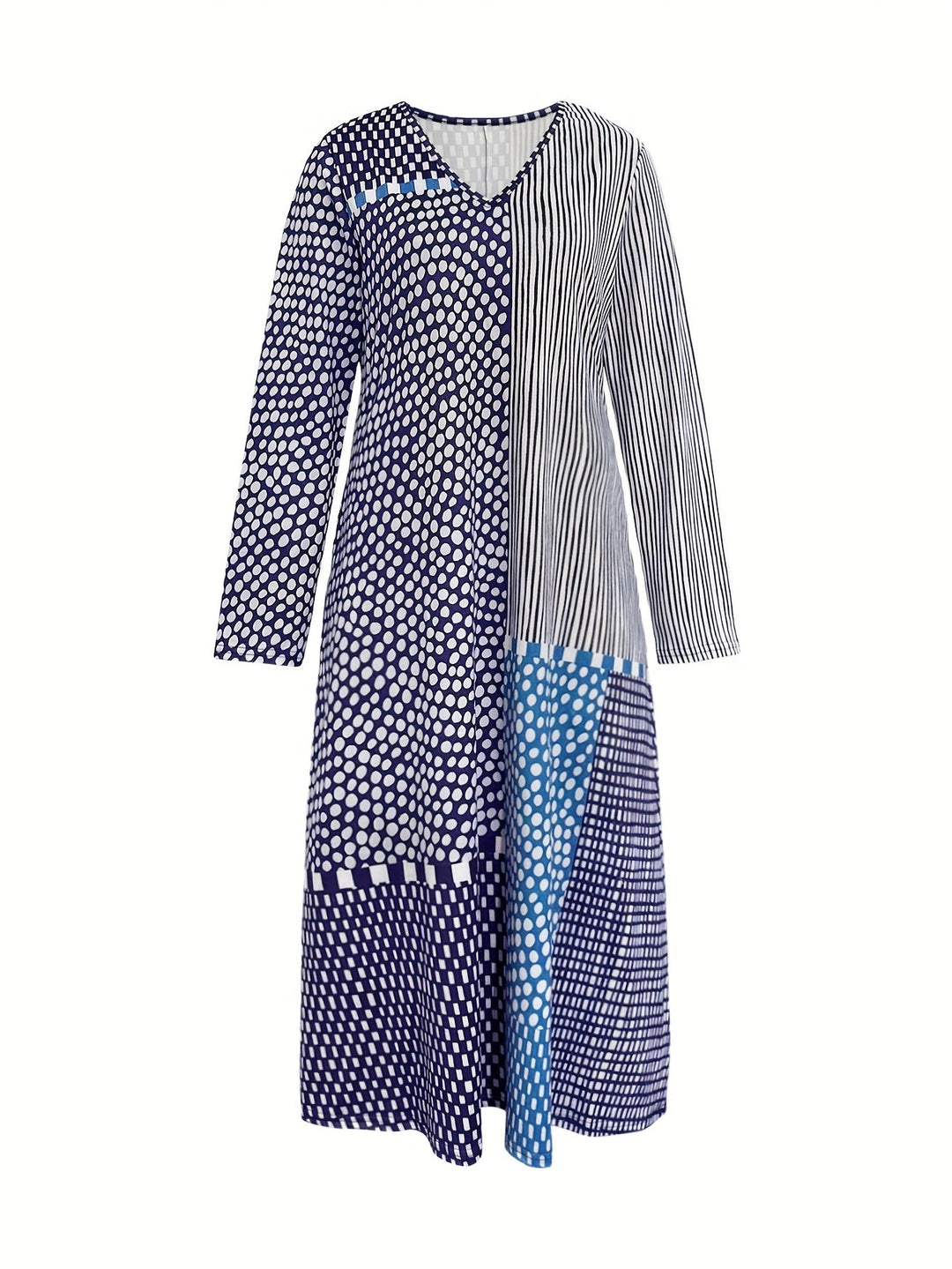 Harper | Breezy Patchwork Beach Dress