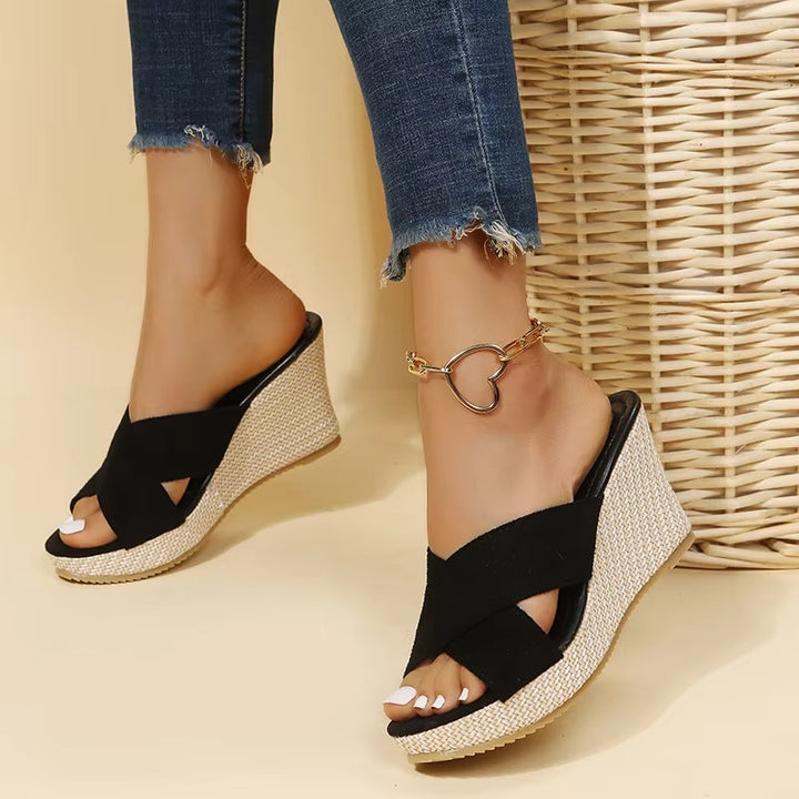 Chloe™| Almina Comfort Wedges Sandals