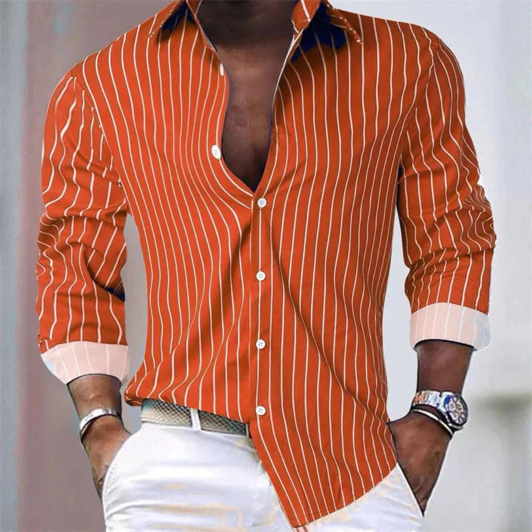 Marton™ | Essential Striped Shirt
