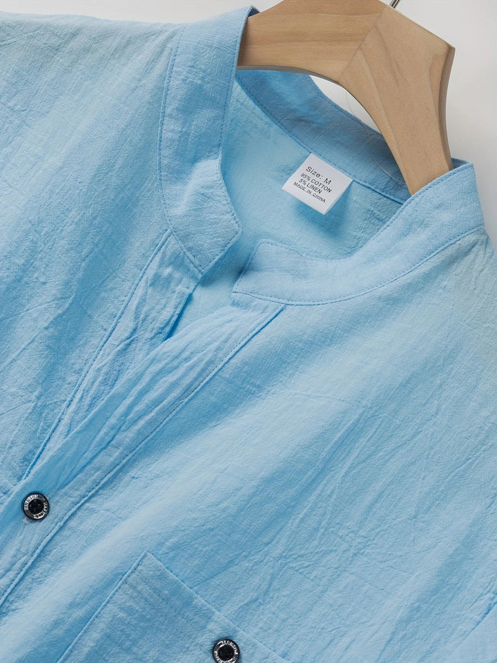 Markos | Casual Short Sleeve Shirt with Buttons