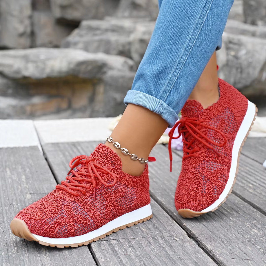 Chloe™| Ferana Orthopedic Lace Sneakers