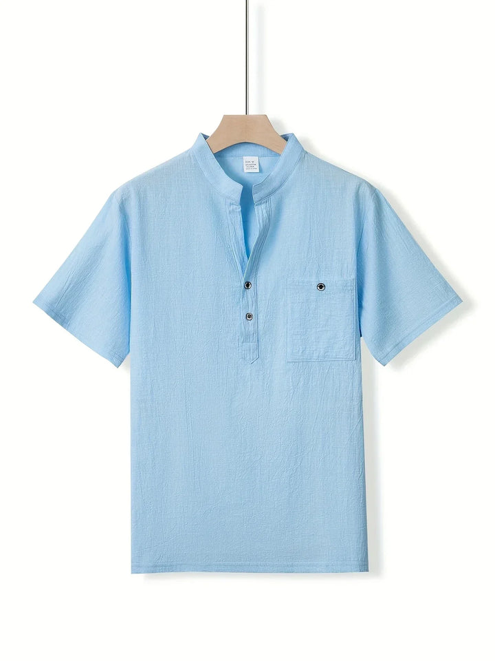 Markos | Casual Short Sleeve Shirt with Buttons