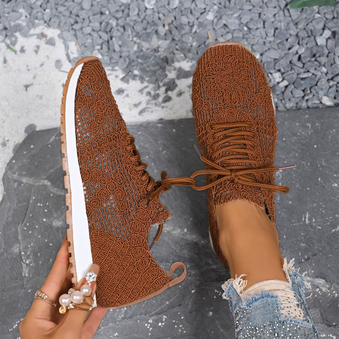 Chloe™| Ferana Orthopedic Lace Sneakers