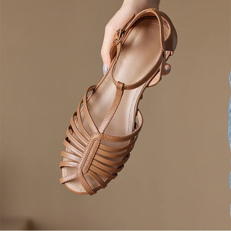 Chloe™| Cishara T-Strap Sandals