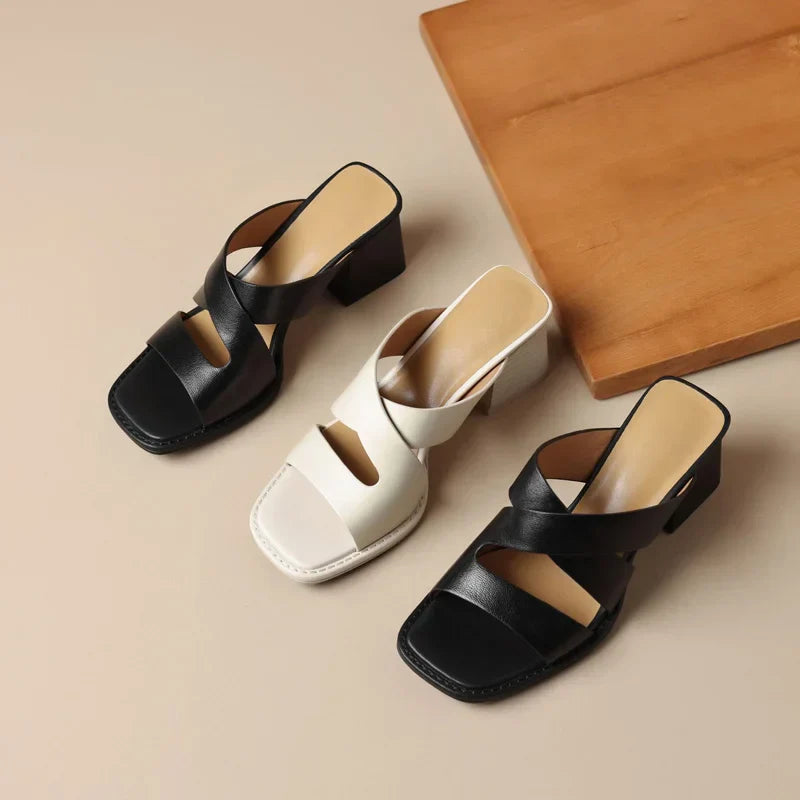 Chloe™| Pora Elegant Heeled Sandals