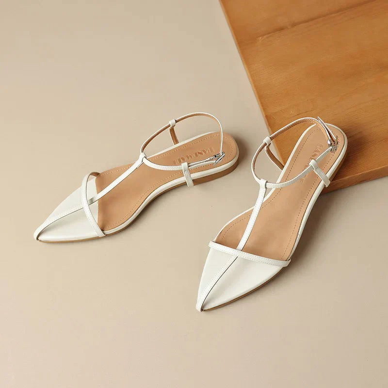 Chloe™| Laney Elegant Flat Sandals