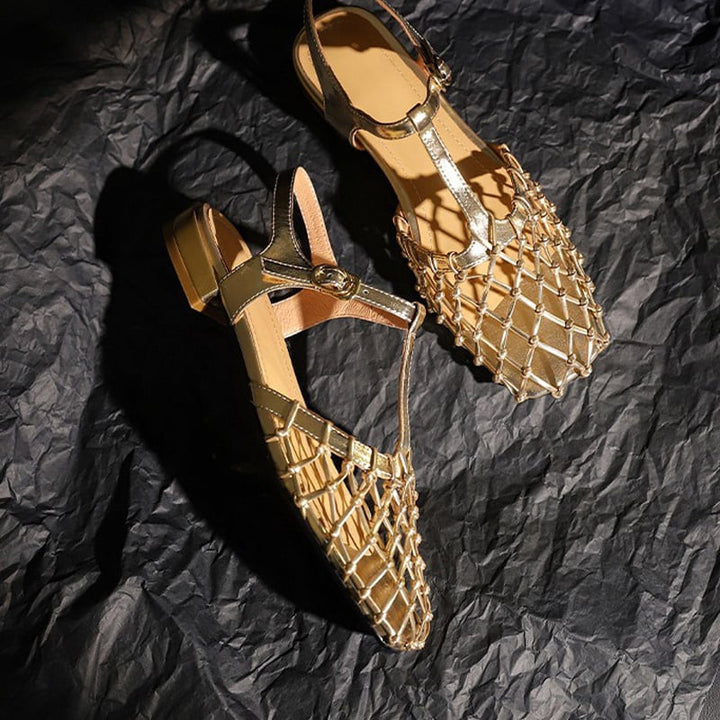 Chloe™| Kim Square Toe Sandals